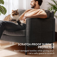 Load image into Gallery viewer, Natural Sisal Cat Scratch Mat – Elegant Protector for Couch &amp; Sofa (Left Side)