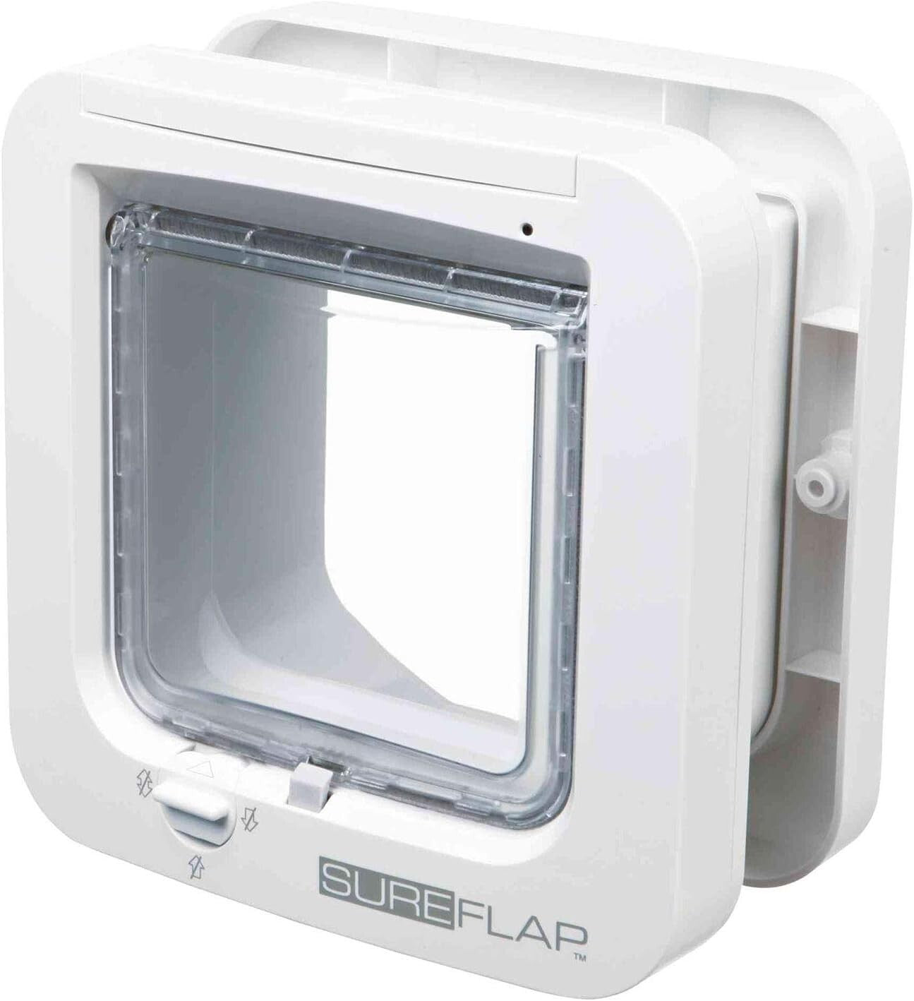 Elegant Microchip Cat Flap - Selective Entry Door with One-Button Programming