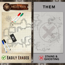 Load image into Gallery viewer, High-Quality DND Battle Grid Starter Set - Lightweight, Portable, Versatile