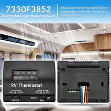 Load image into Gallery viewer, Innovative Coleman Thermostat - Single Stage Heat/Cool for RV Air Conditioning