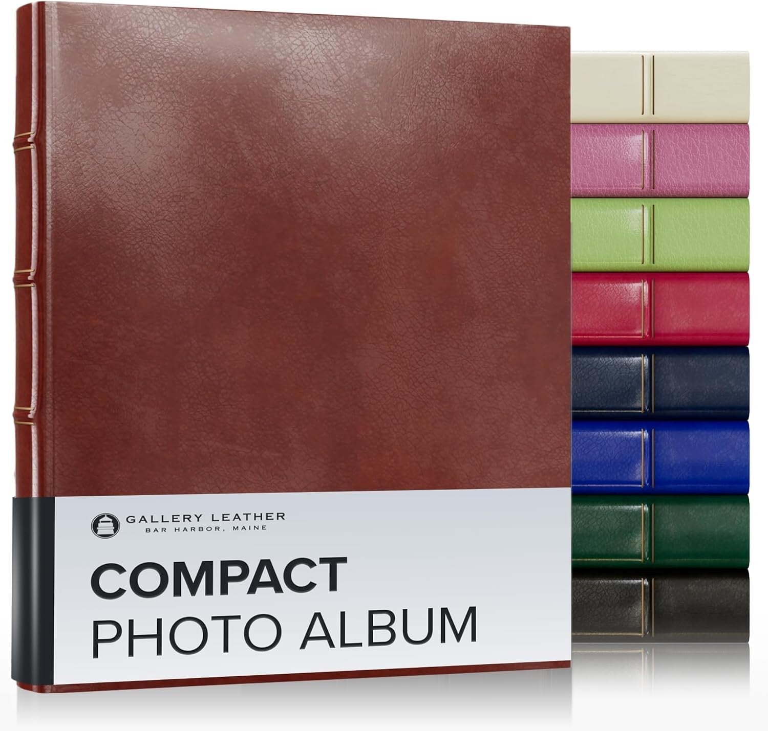 Elegant Handcrafted 4x6 Photo Album - 3 Ring Binder for Cherished Memories