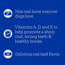 Load image into Gallery viewer, Delicious Beef Bone Marrow Dog Treats - 8-Pack for Healthy Canines, 1.5 lb Each