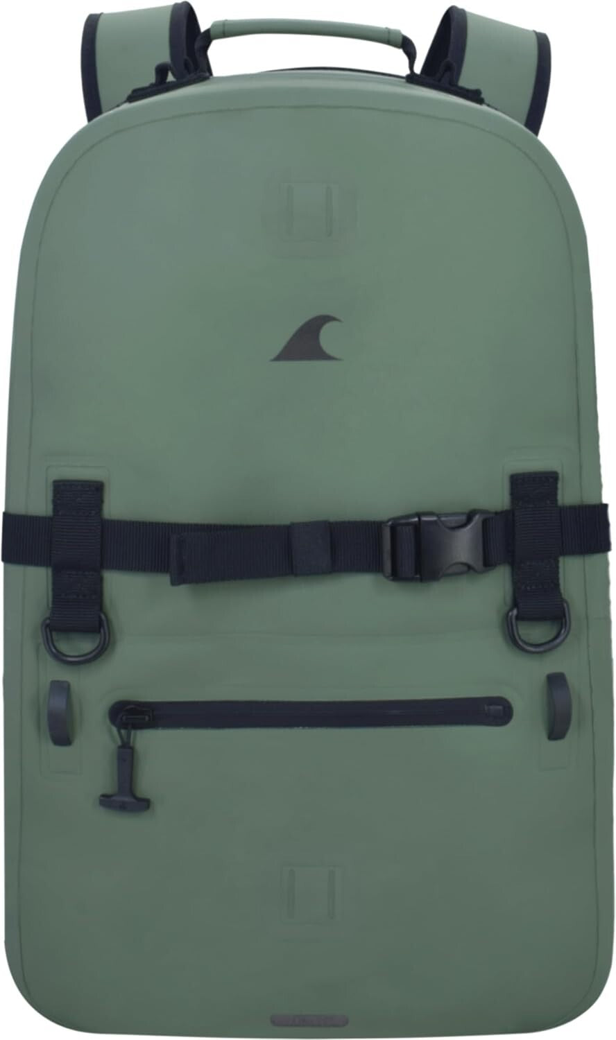 25L Fogland Outdoor Waterproof Backpack with Airtight Zippers & Laptop Sleeve