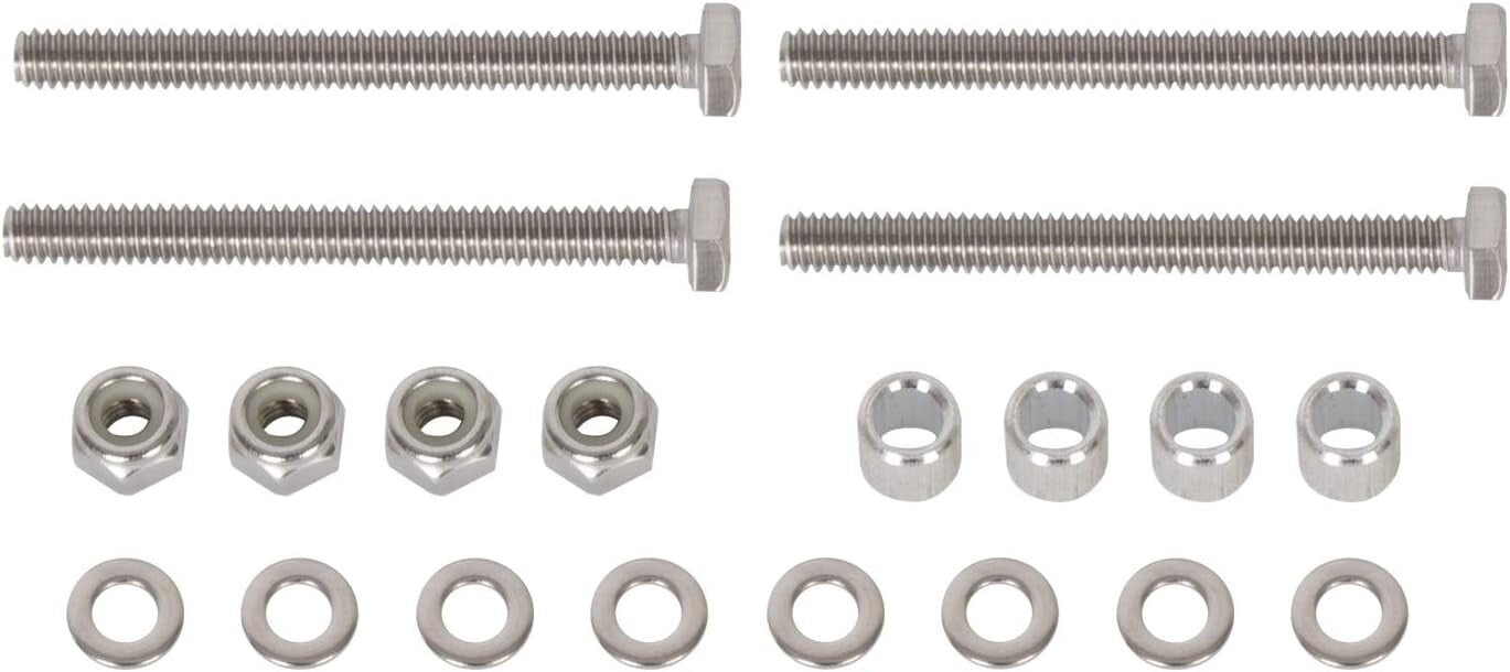 Durable Aluminum Pool Ladder Flange - 4 Pack, Lightweight & Weather Resistant