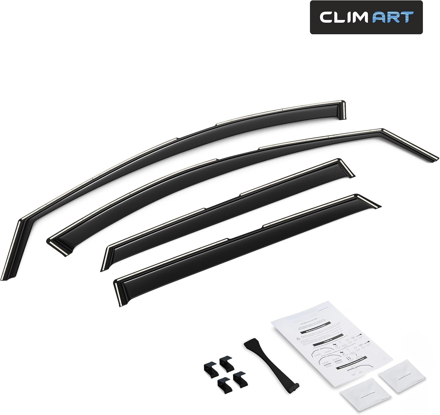 Comfortable Driving with Dark Smoke Vent Deflectors for Hyundai Tucson 2022-2025