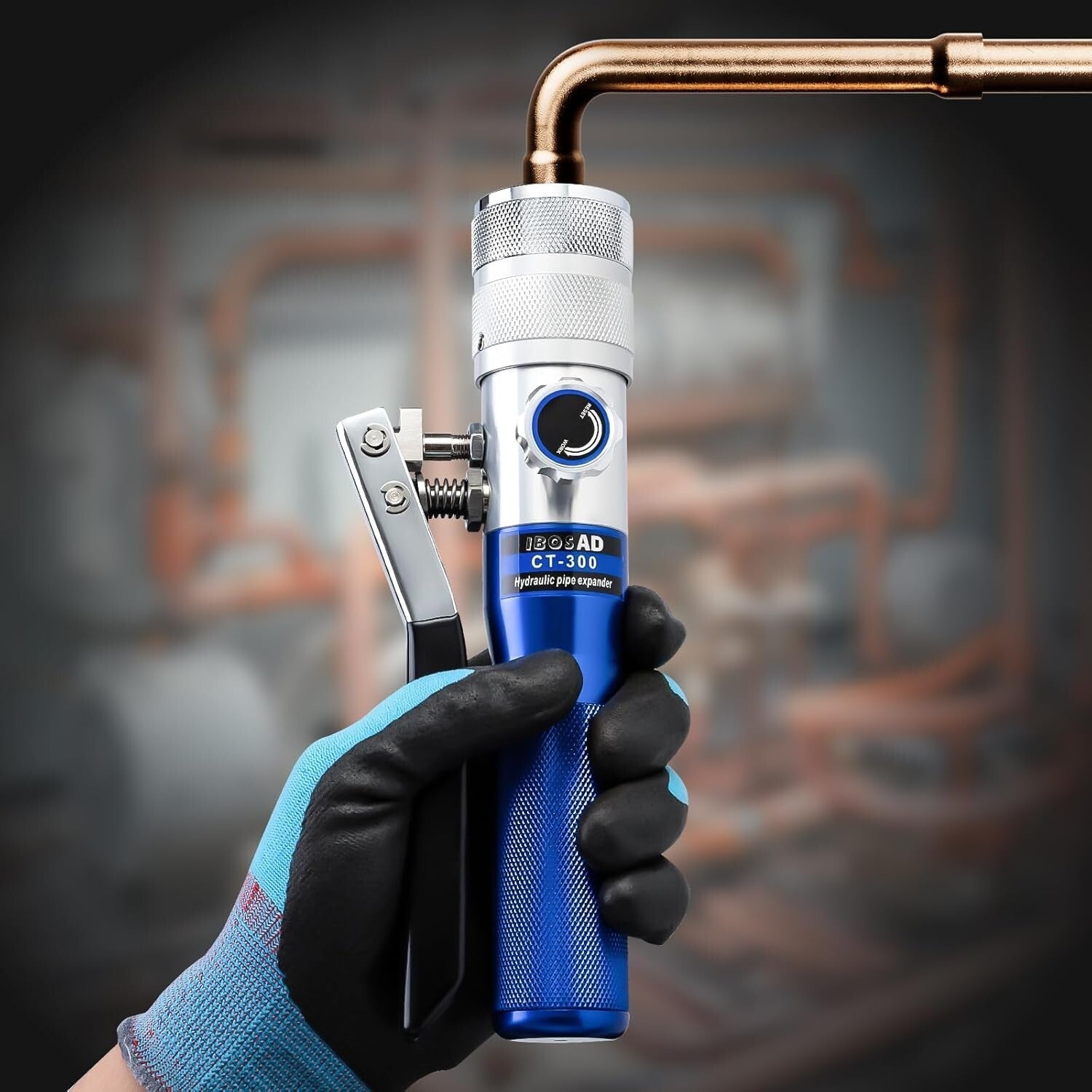 Durable Hydraulic Swaging Kit for Easy Expansion of Copper and Aluminum Tubing