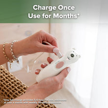 Load image into Gallery viewer, Rechargeable Baby Nail Clippers with Interchangeable Heads - Gentle &amp; Efficient