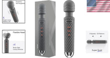 Load image into Gallery viewer, Handheld USB Rechargeable Personal Wand Massager - Waterproof &amp; Quiet Relief