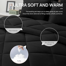 Load image into Gallery viewer, Complete 7-Piece California King Bedding Set - Soft, Lightweight, and Stylish
