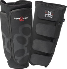 Load image into Gallery viewer, Small Black ExoSkin Shin &amp; Whip Guard - Ultimate Protection for BMX Riders