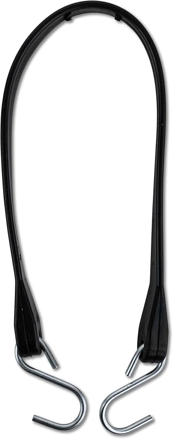 Versatile 10-Inch Rubber Bungee Straps - Heavy Duty Cargo Cords, 50 Count