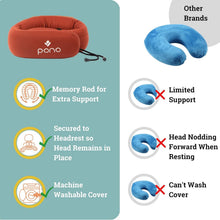 Load image into Gallery viewer, Portable Infinity Travel Pillow for Adult Neck Support - Soft Ocean Mist Comfort