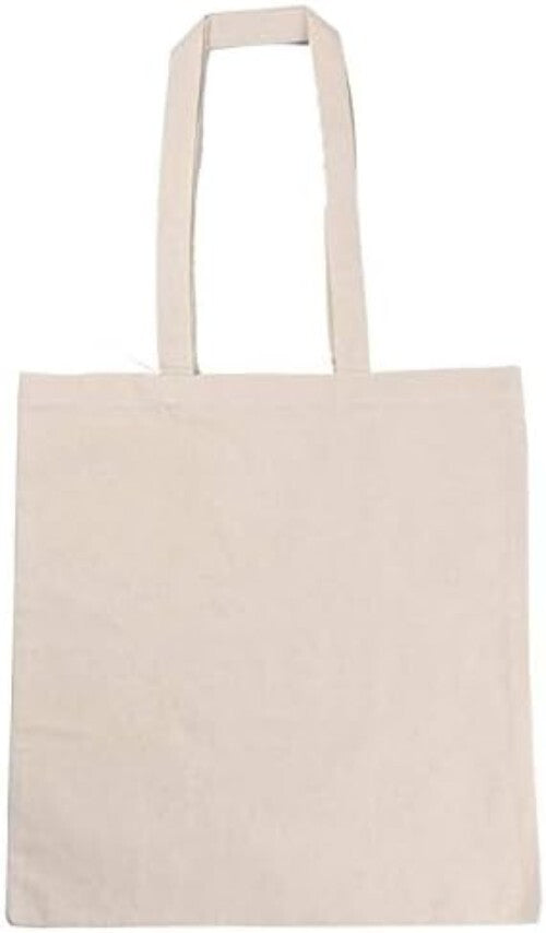 50 Lightweight Natural Cotton Tote Bags - Eco-Friendly, Durable, and Stylish