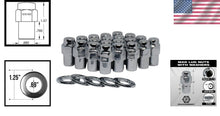 Load image into Gallery viewer, Set of 20 Cragar Style Chrome Lug Nuts - 1/2"-20 Thread Size for Secure Fit