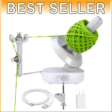 Load image into Gallery viewer, Compact 10oz Yarn Ball Winder - Automatic &amp; Efficient for Crafting Enthusiasts