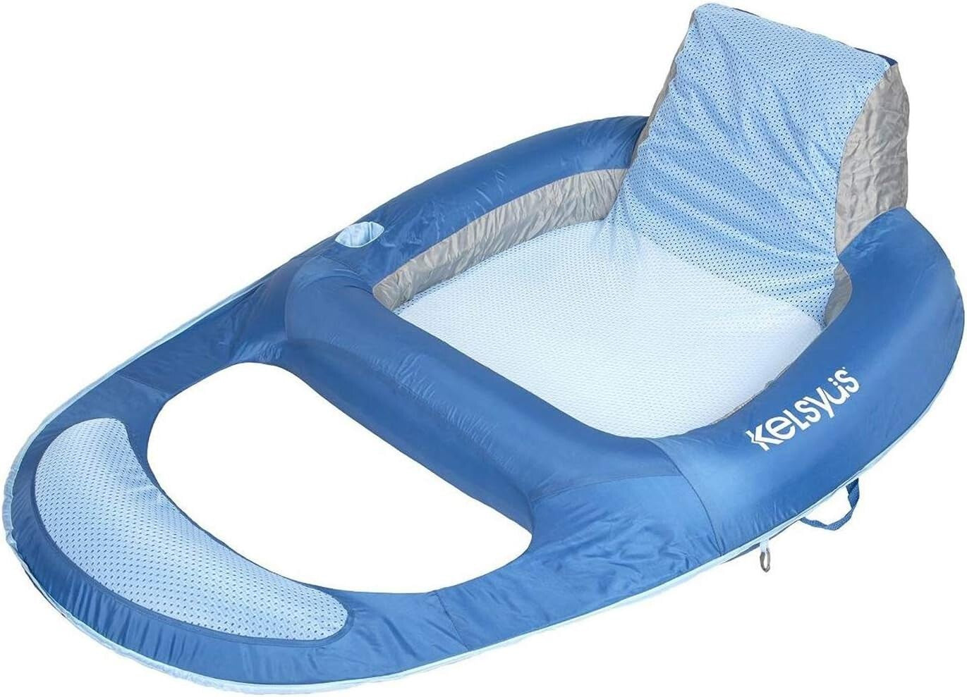 Soft Mesh Floating Lounger Chair - Stylish Inflatable Pool Float for Relaxation