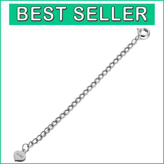 Versatile 14K Gold Chain Extender - 3 Inch Adjustable Length for Jewelry Pieces