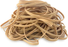 Load image into Gallery viewer, Versatile 10 lb Rubber Bands - 40 Bags of Natural Crepe, Perfect for Packaging