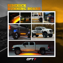 Load image into Gallery viewer, Super Bright 48" Running Board Lights with Sequential Amber Turn Signal - 2 Pack