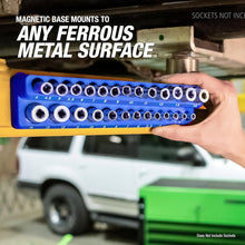 Load image into Gallery viewer, Magnetic Socket Organizer Set - Non-Marring Trays for 1/4" and 1/2" Sockets
