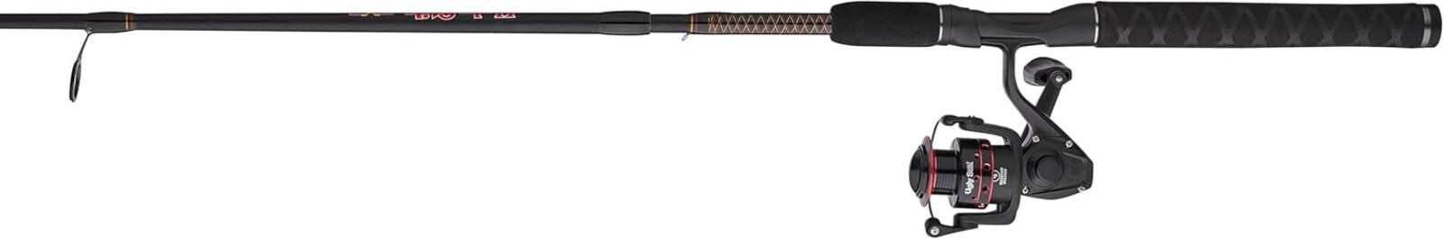 Premium 7' GX2 Spinning Fishing Combo with Clear Tip & Travel Bag