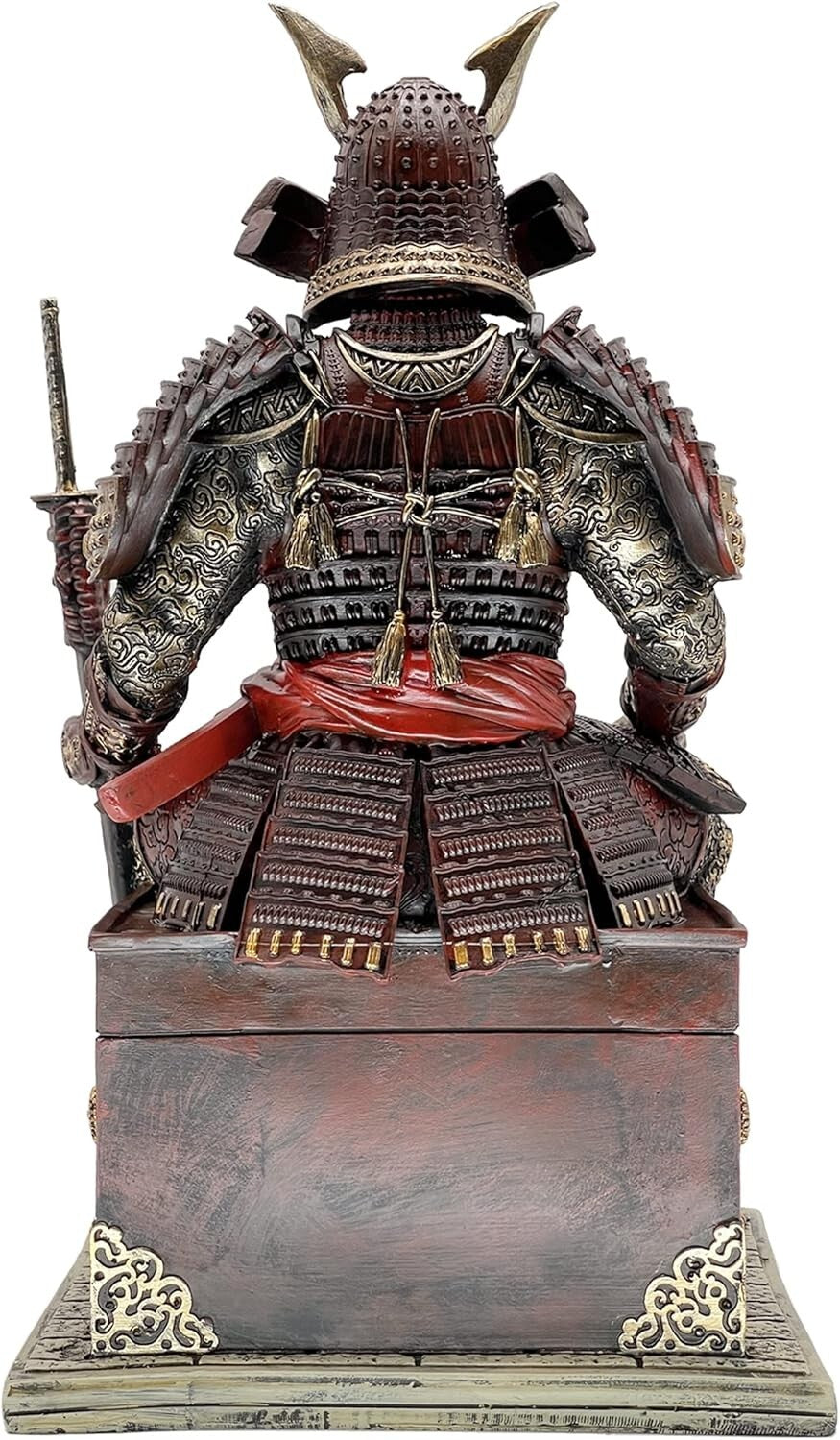 Eco-Friendly Resin Samurai Undead Warrior Figurine - Perfect Gift for Collectors