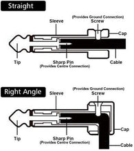 Load image into Gallery viewer, 6 Piece Solderless Guitar Pedal Patch Cable Set - Ideal for Tidy Pedalboards