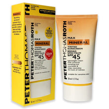 Load image into Gallery viewer, Water-Resistant Mineral Sunscreen SPF 45 - Tinted for Redness Neutralization
