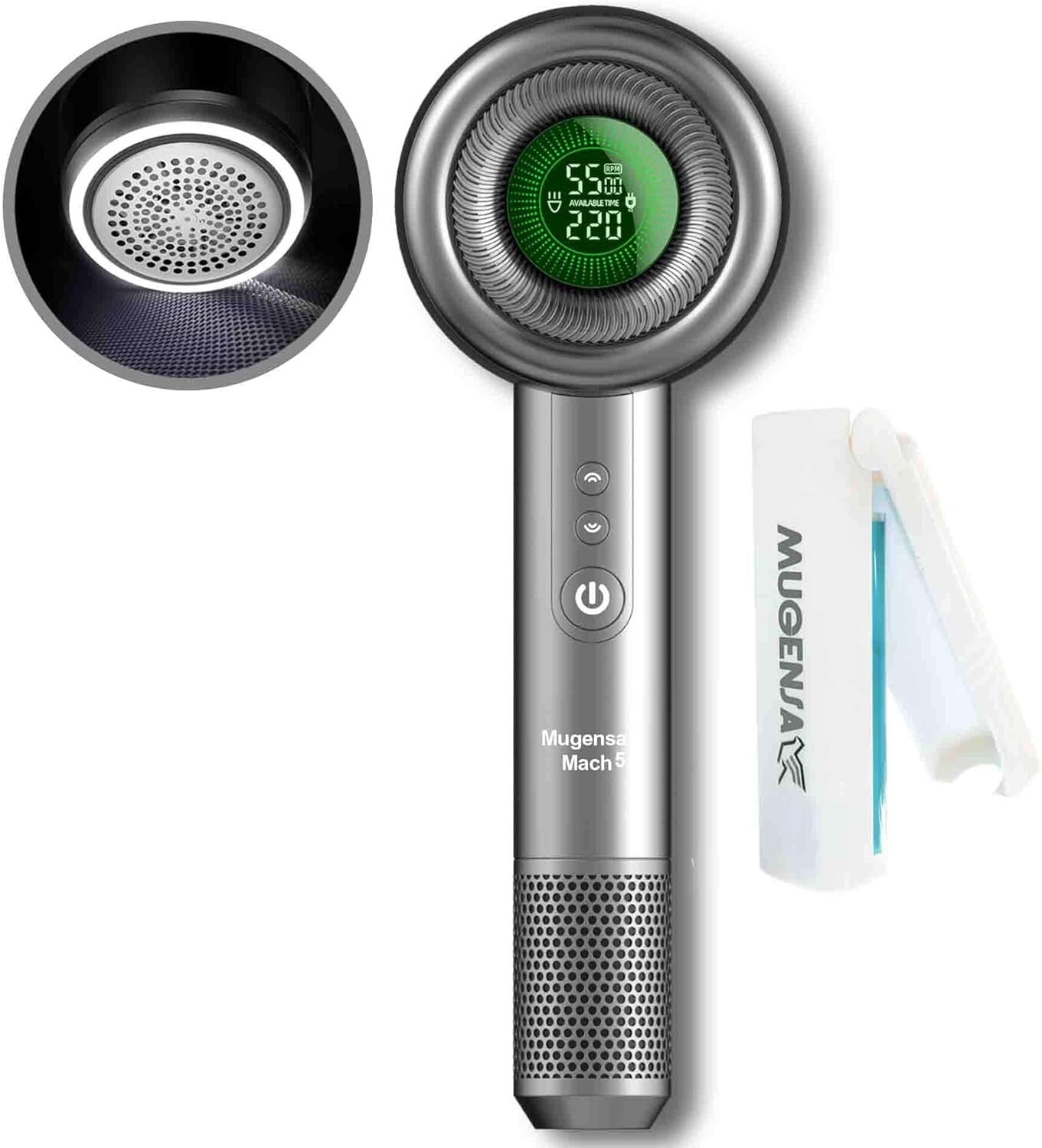 Powerful 6-Blade Lint Remover with 5 Speed Settings - Clothes & Furniture Care