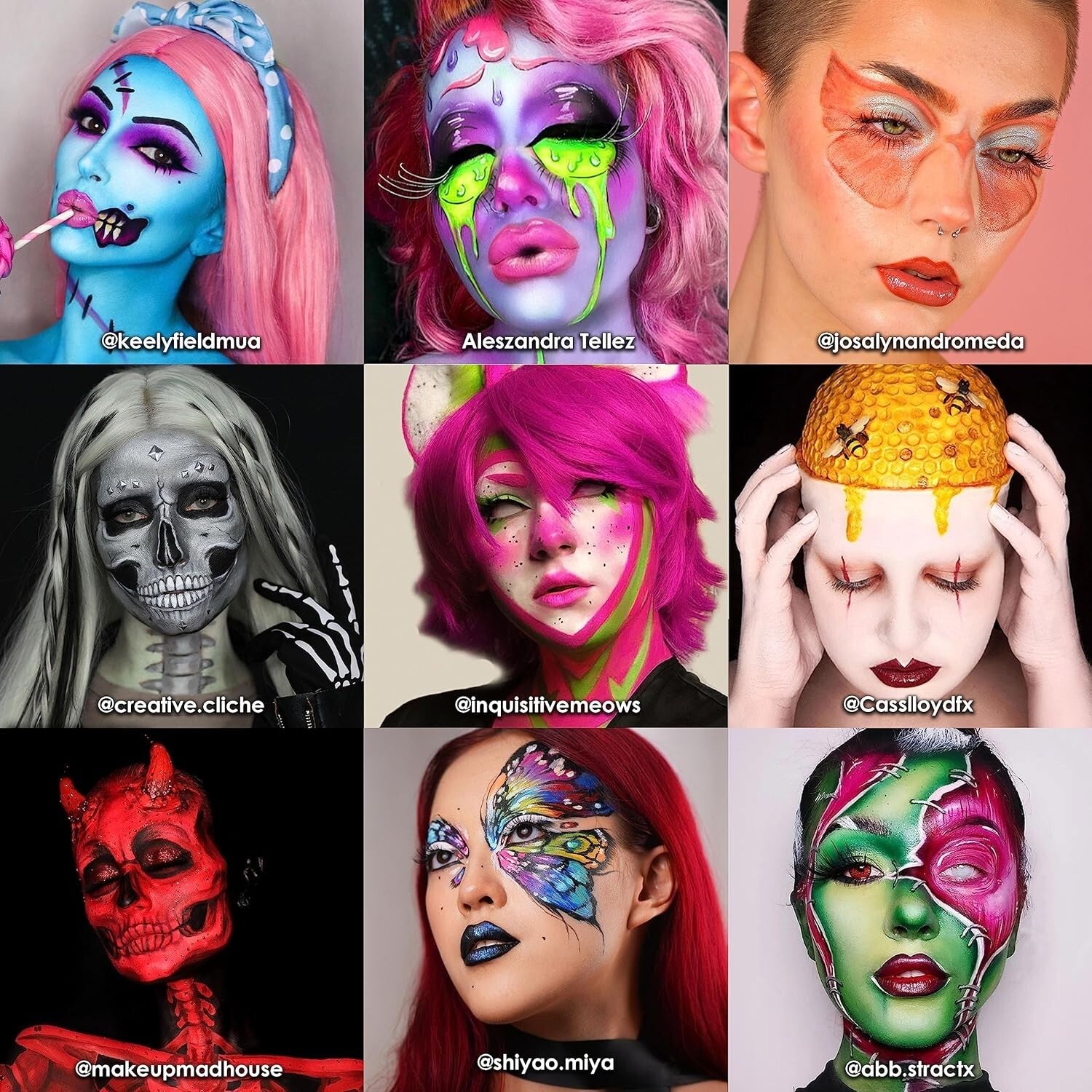 Lightweight Magnetic 30-Color Face & Body Paint Palette - Professional Quality