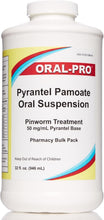 Load image into Gallery viewer, Tasteful Pinworm Treatment: Pyrantel Pamoate 32 Oz Liquid with Vanilla Flavor