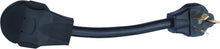 Load image into Gallery viewer, Durable NEMA 3-Prong to 4-Prong Adapter for Smooth Power Transfer - 12' Length