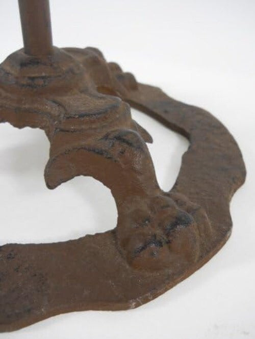 Classic 25" Tall Cast Iron Claw-Foot Ashtray - Perfect for Patios and Balconies