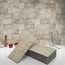 Load image into Gallery viewer, Waterproof 3x6 Subway Tile Stickers - Perfect for Bathroom &amp; Kitchen Backsplash