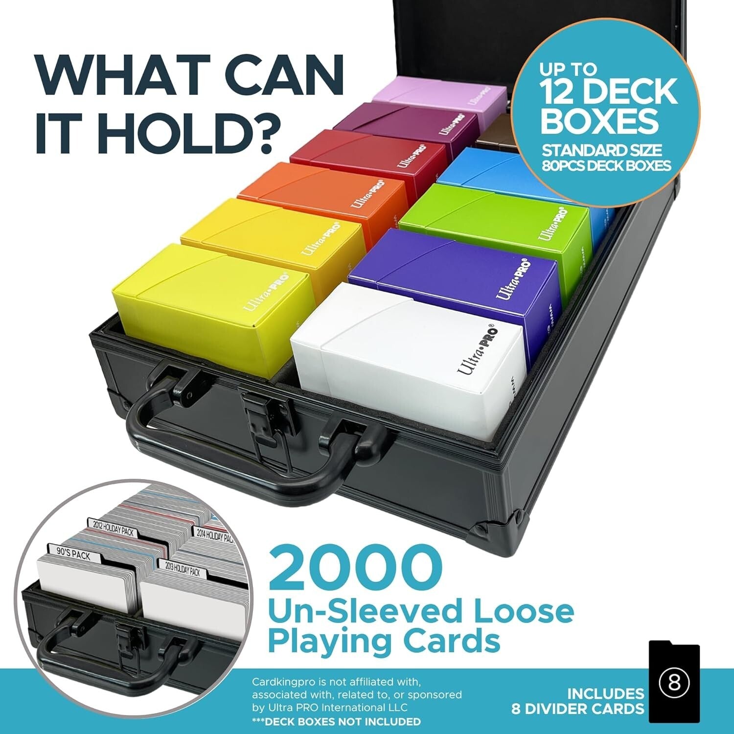 Bigger Game Card Storage Case for MTG, Yu-Gi-Oh & More - Secure Your Collection