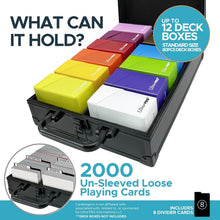 Load image into Gallery viewer, Bigger Game Card Storage Case for MTG, Yu-Gi-Oh &amp; More - Secure Your Collection