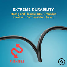 Load image into Gallery viewer, Versatile 6FT C13 to NEMA 5-15P Power Cord for Monitors &amp; Printers - Multi-Pack