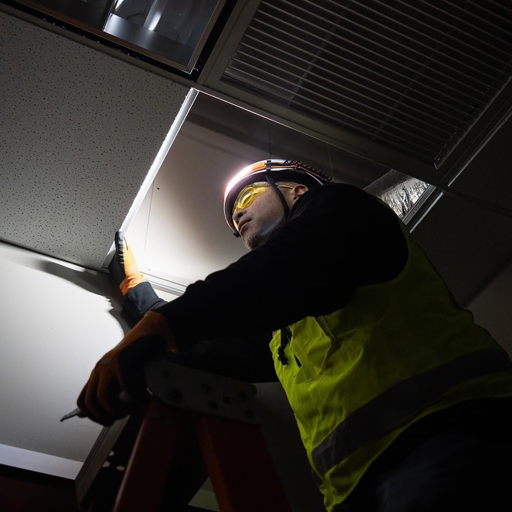 575 Lumens USB-C Rechargeable Headlamp with Adjustable Focus for Work & Outdoors