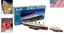 Load image into Gallery viewer, Titanic 1:700 Scale Model Kit - Traditional Design with Textured Hull Features