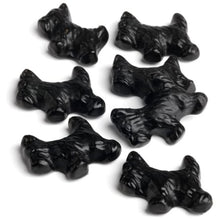 Load image into Gallery viewer, 5 LBS Black Licorice Scotties: Adorable Dog-Shaped Candies for Treat Lovers