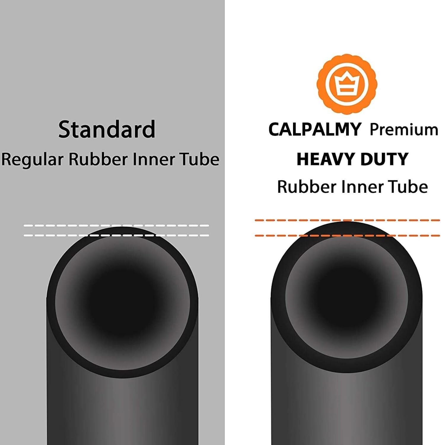 Heavy-Duty 20” Fat Bike Tires & Tubes with Knobby Tread - Ideal for Any Terrain