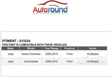Load image into Gallery viewer, Jeep Grand Cherokee &amp; Commander Front Wheel Bearing Assembly - Easy Installation