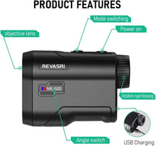 Load image into Gallery viewer, High-Precision Laser Rangefinder for Golf &amp; Hunting - 650 Yards, Water-Resistant