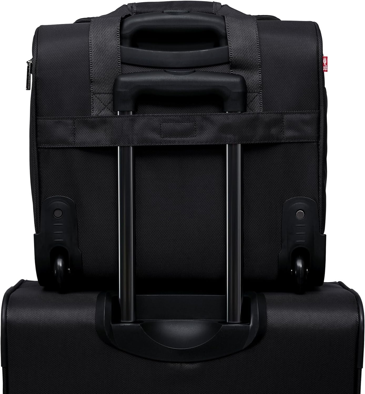 Durable 15-Inch Carry-On Luggage with USB Charging Port & Smooth Rolling Wheels