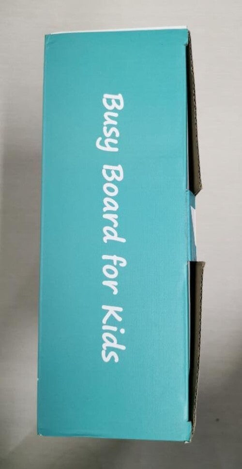 Educational 17 Activities Busy Board for Kids 2-4 Years - Fine Motor Skills