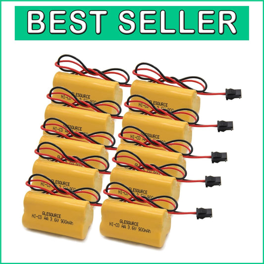 Durable 3.6V 900mAh Emergency Light Battery for Lithonia, Unitech & Interstate
