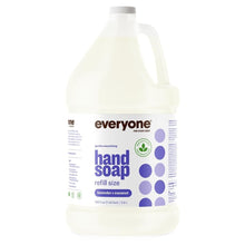 Load image into Gallery viewer, Gentle Lavender Coconut Liquid Hand Soap Refill, 1 Gallon Plant-Based Cleanser