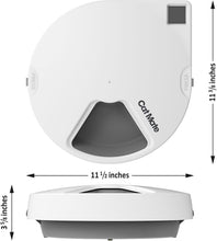 Load image into Gallery viewer, Programmable Automatic Feeder for Cats &amp; Small Dogs - 5 Meal with Ice Packs