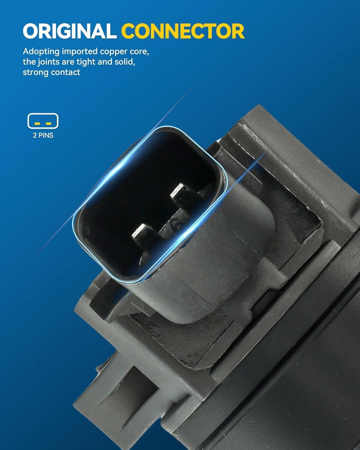 Universal Ignition Coil Pack and Spark Plugs Set (4) for Hyundai & Kia Vehicles