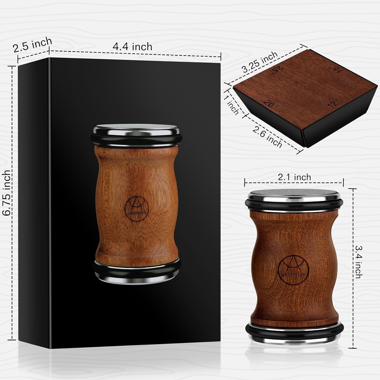 Effortless Kitchen Knife Sharpening Kit with Gift Box - 4 Adjustable Angles